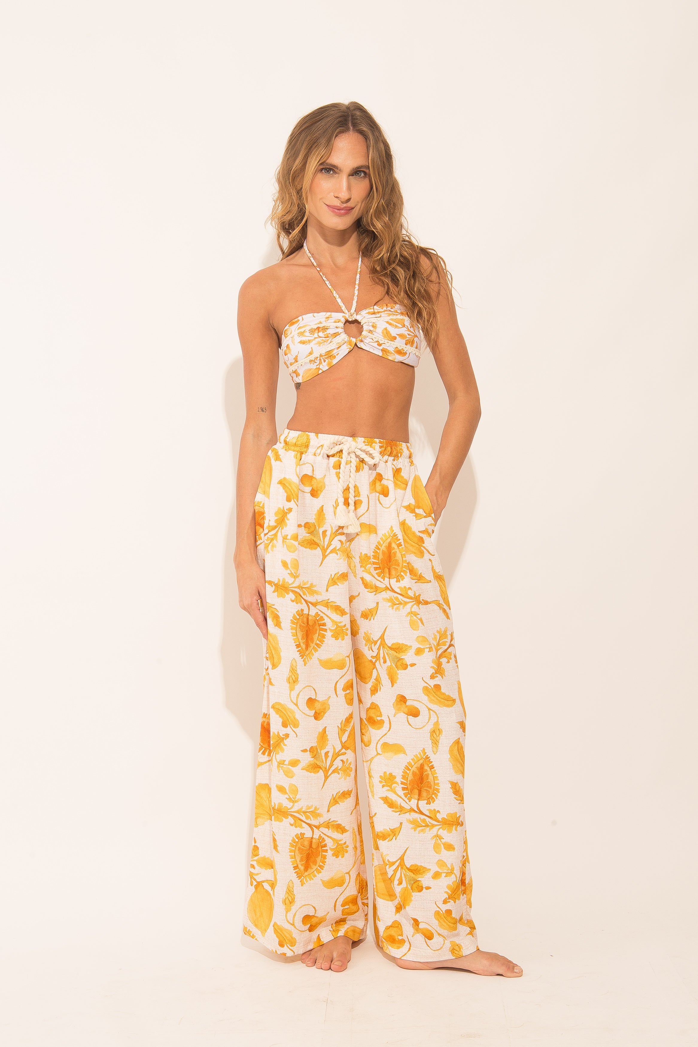 Pants Tereza Arabescos - Nidas Australia
