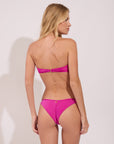Brazilian bikini bottom from the Sunna collection in bright pink