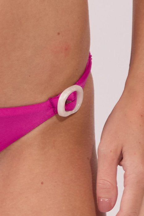 Brazilian bikini bottom from the Sunna collection in bright pink